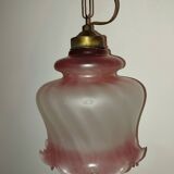 Vintage pink pendant light