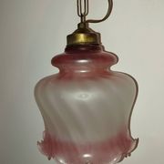 Suspension vintage rose