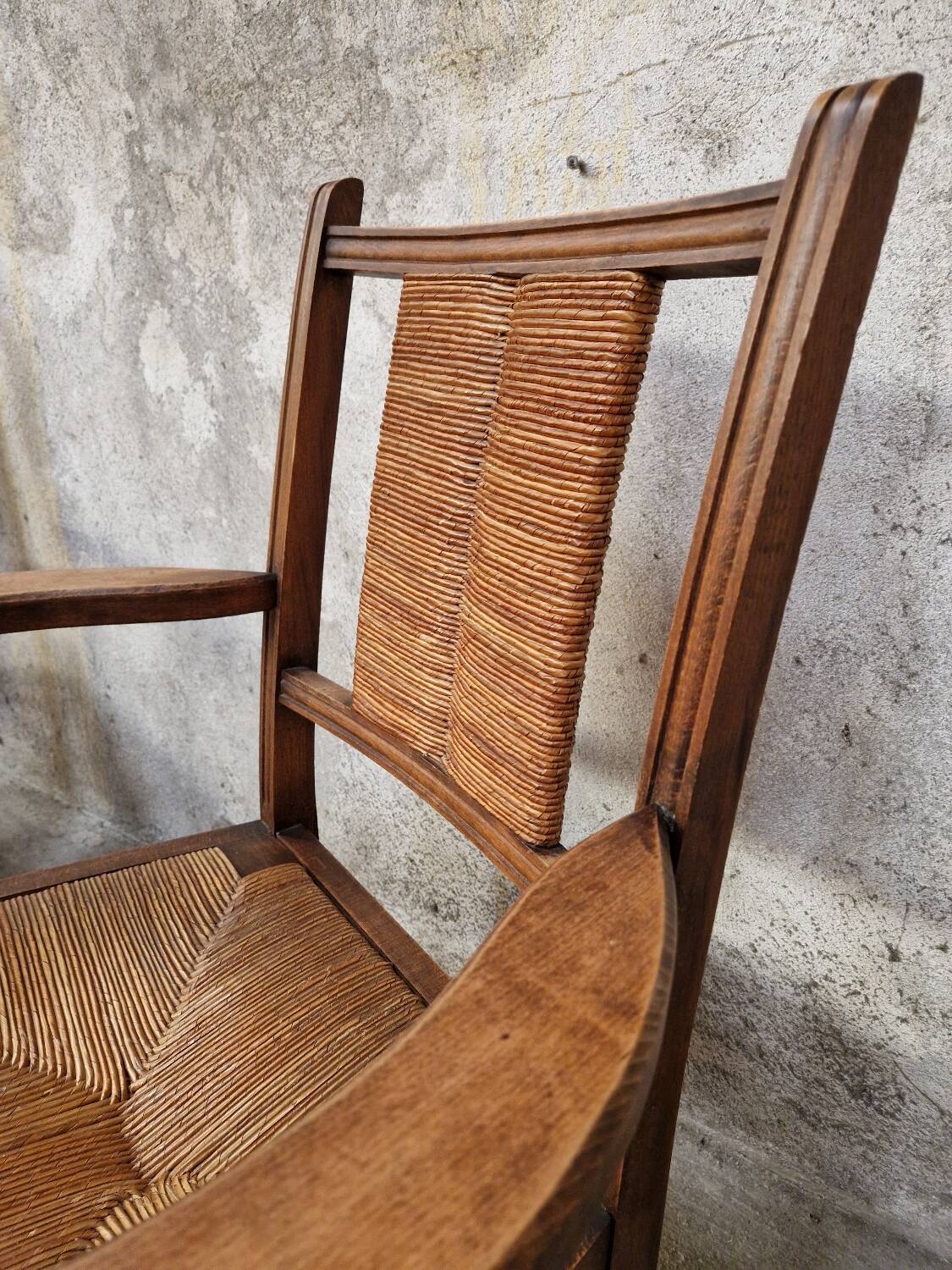 Paire de fauteuils néo-basque