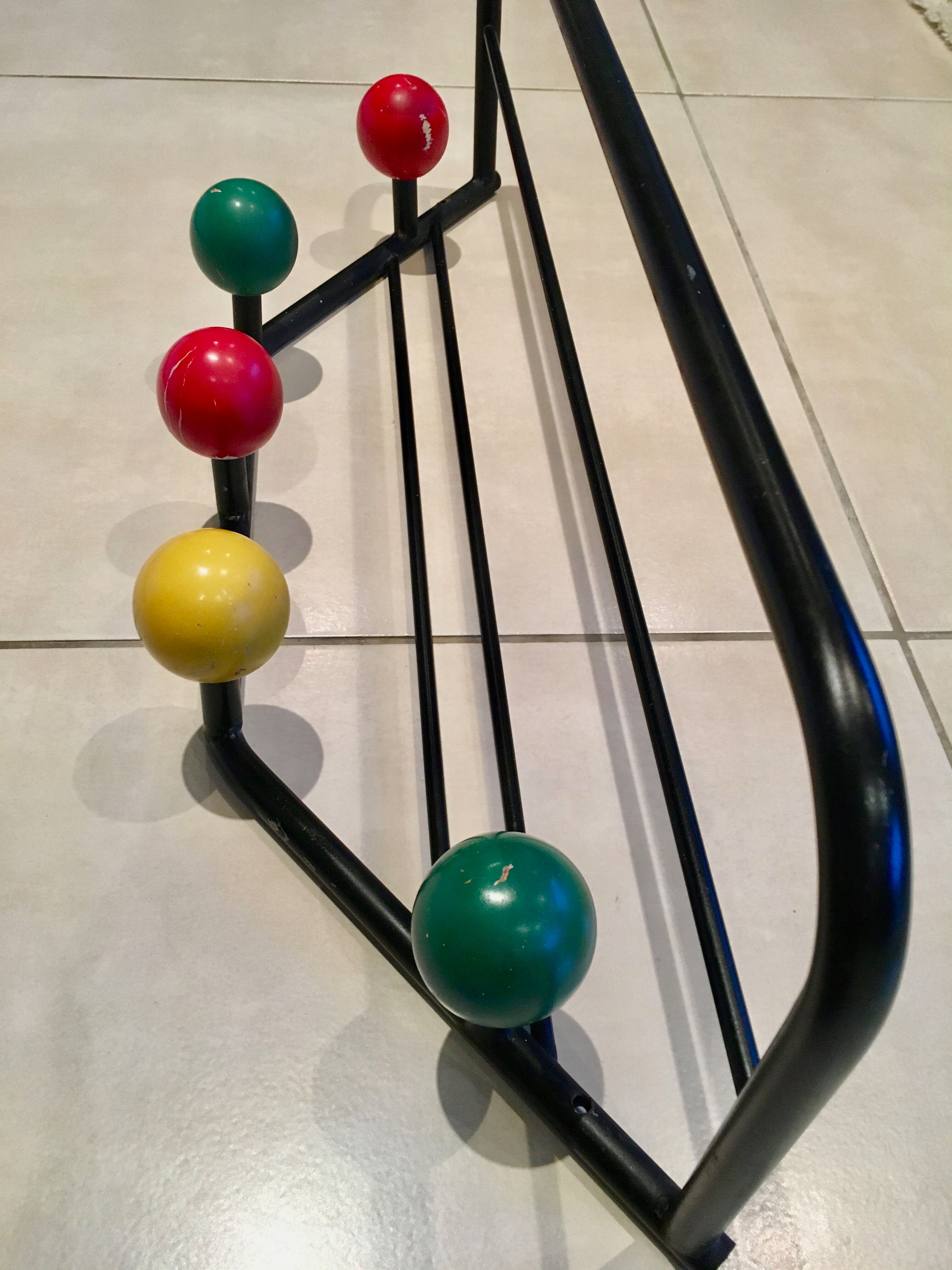 Peg balls vintage 60s