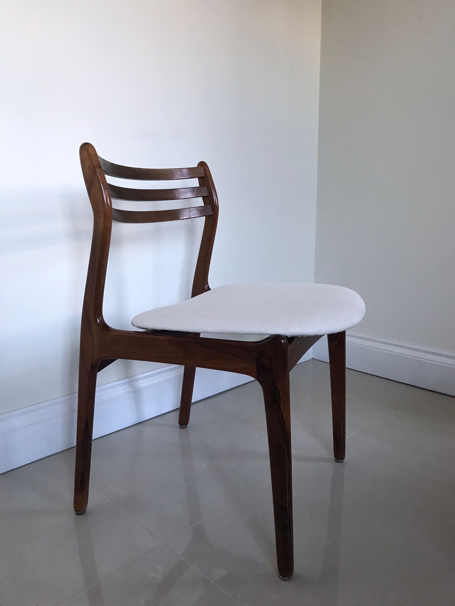 Set Of 6 Danish Rosewood Chairs By P.E. Jorgensen For Farso Stolefabrik