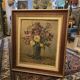 Oil on panel Bouquet