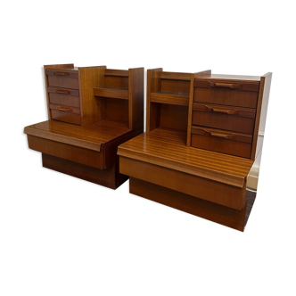 Scandinavian bedsides pair