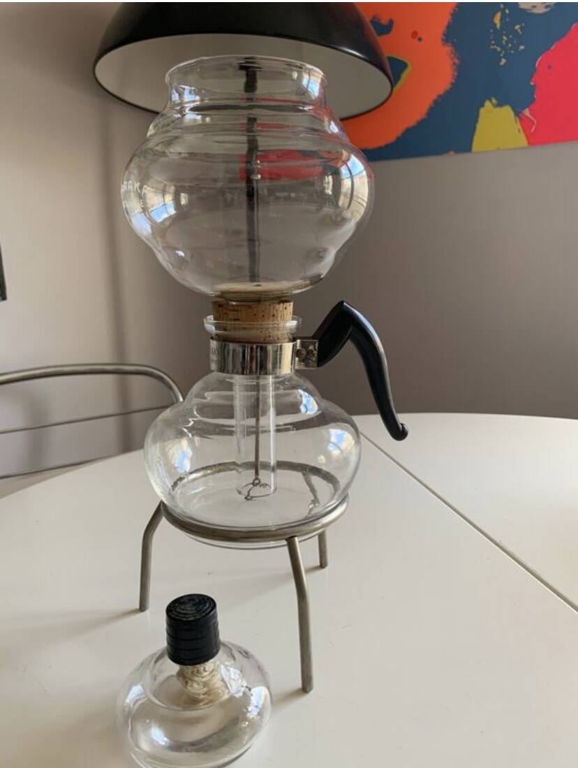 Vintage depression coffee maker from the 50s Baraka cona hellem Vintage depression coffee maker