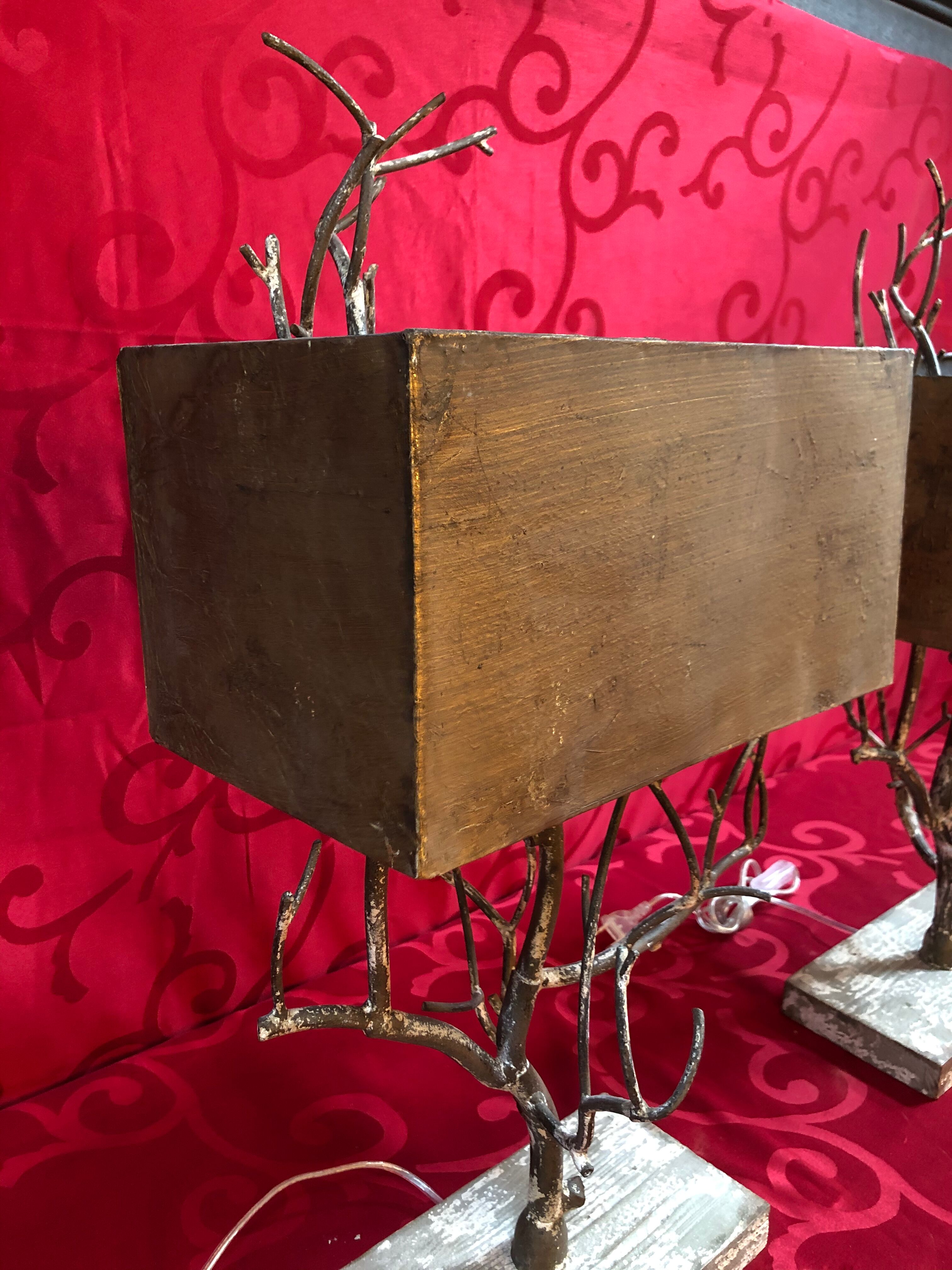 Pair of table lamps 2000s