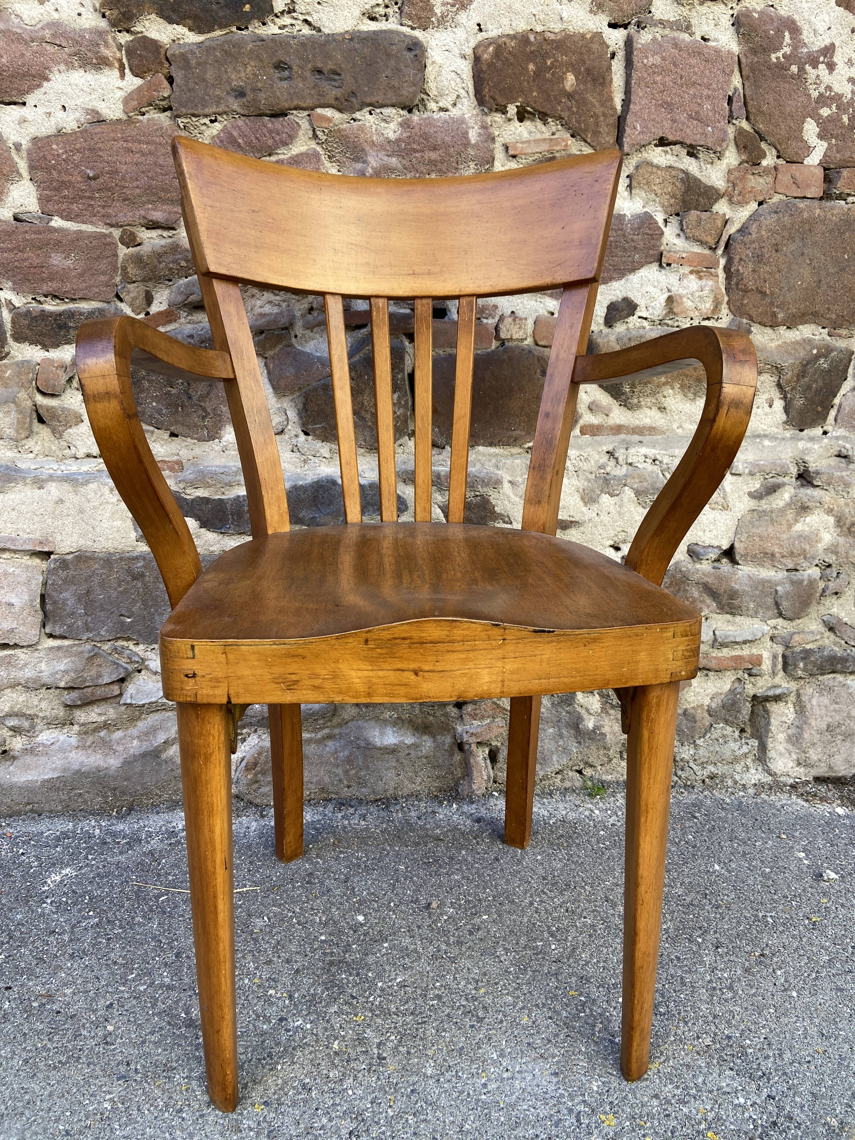 Vintage American office chair by Fischel, 1930