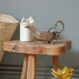 Saucier and his ancient metal spoon