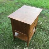 Oak bedside table