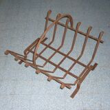 Wrought iron log rack