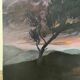 Sunset, oil on canvas