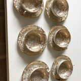 6 coffee cups Limoges L.R.M