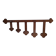 Vintage solid wood coat rack hat rack