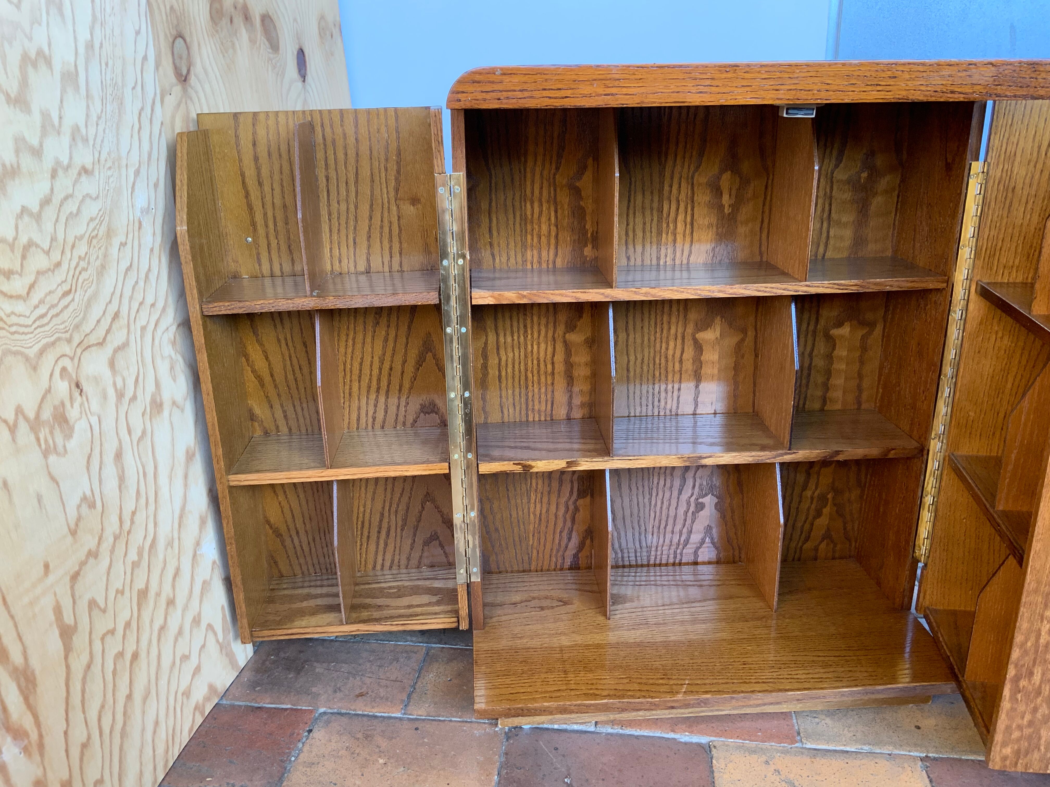 Cabinet with lockers