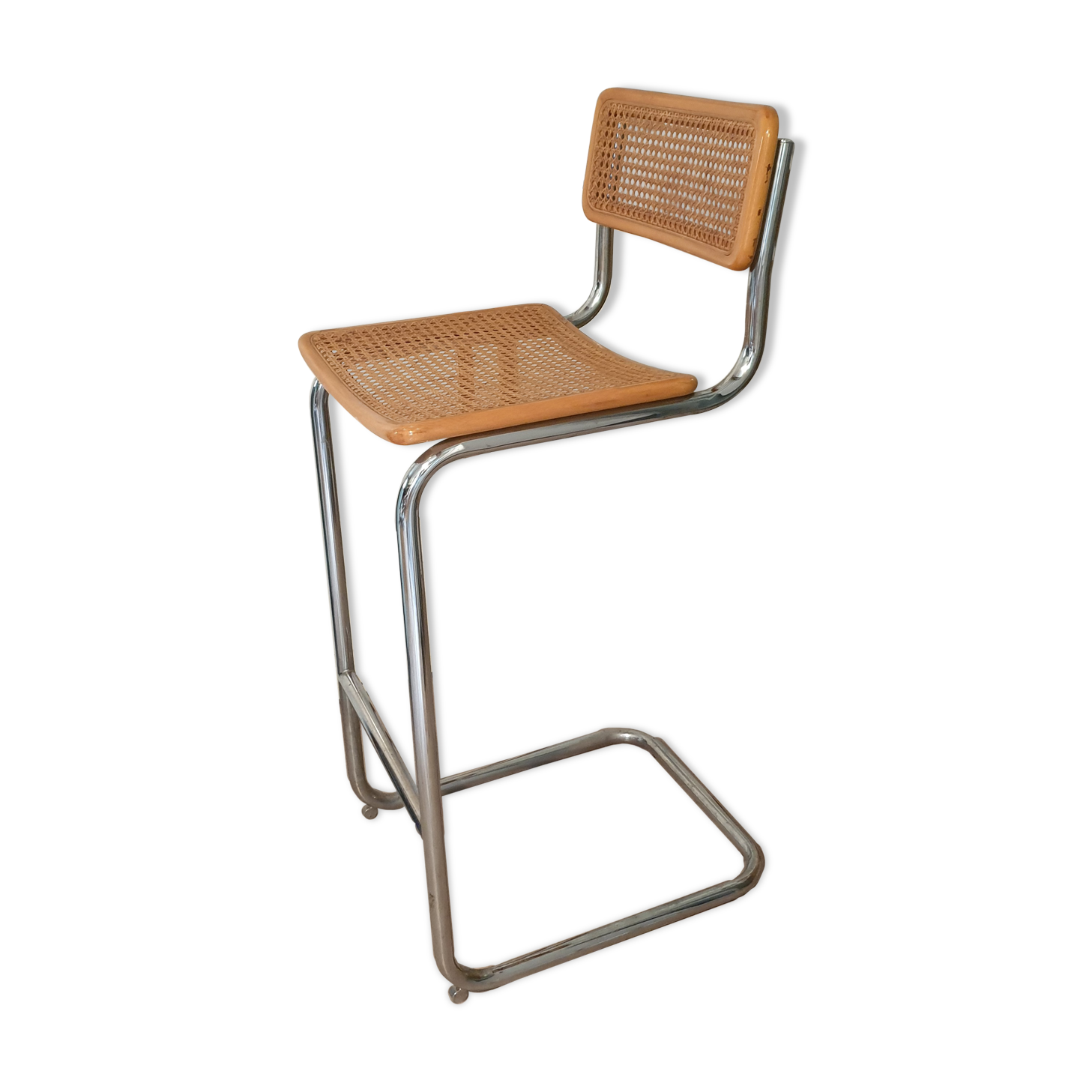 Chrome high chair and canning