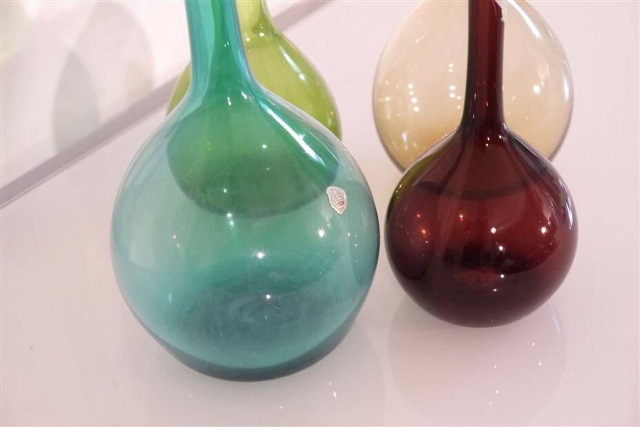 Ensemble de vases soufflés de Artur Percy, Suede 1960