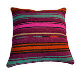Vintage turkish kilim cushion cover 40 x 40 cm