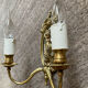 Antique Louis XVI style wall light in bronze