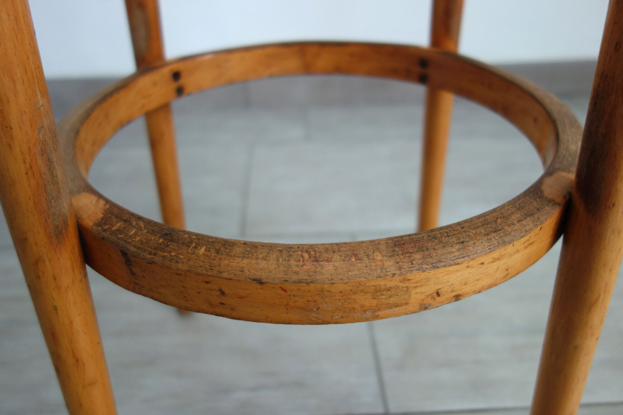Vintage Baumann top stool