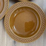 Set of 12 Pagnossin earthenware plates