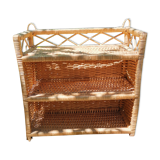 Wicker shelf