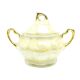 Rococo sugar bowl, porcelain, Chodzież, Poland, 1970s
