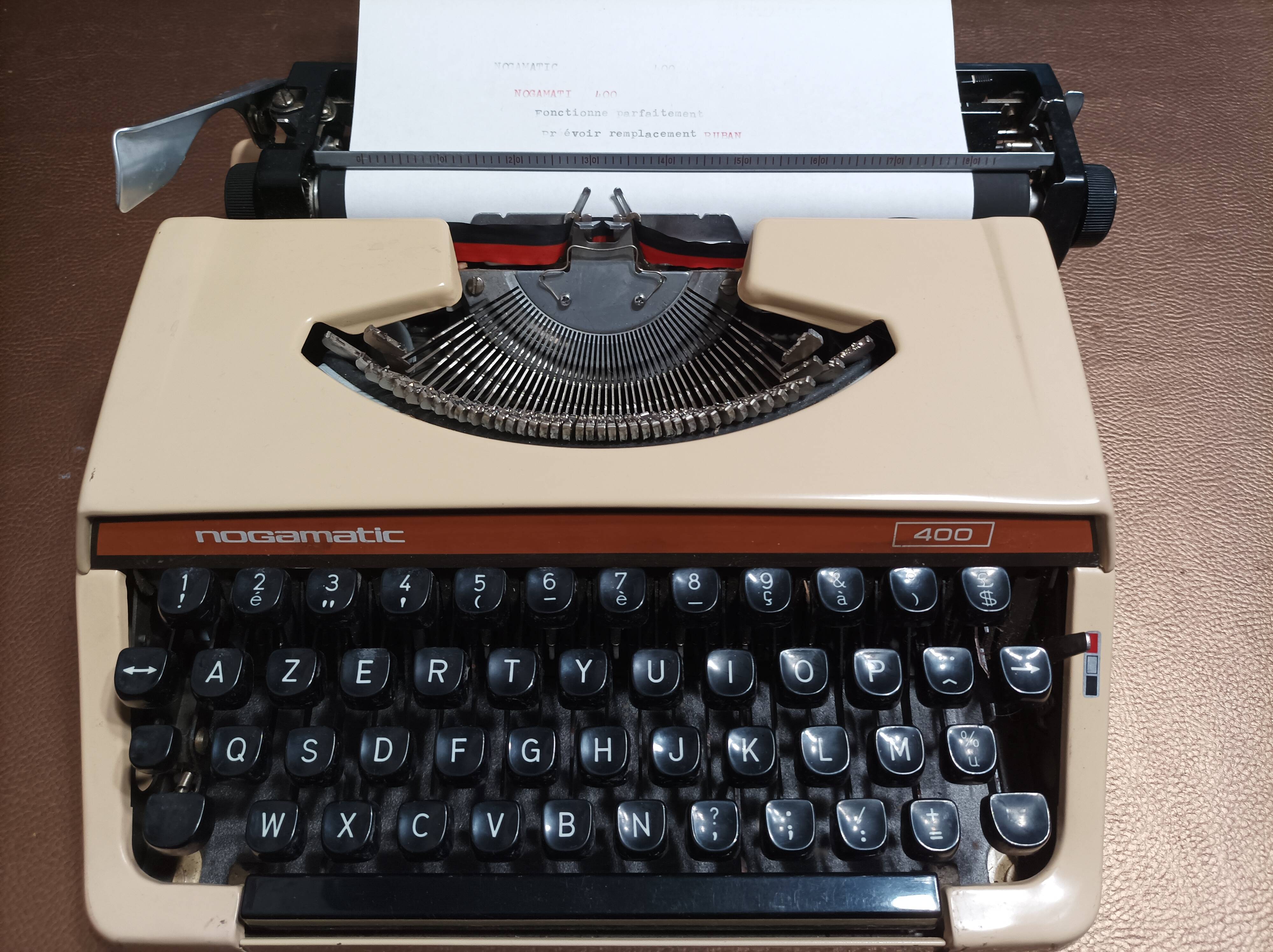 Nogamatic 400 typewriter