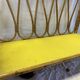 Vintage rattan shelf