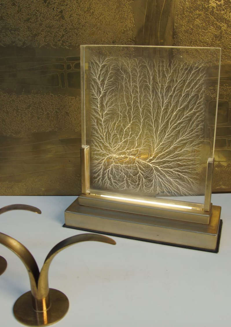 Maison Jansen office lamp 1970