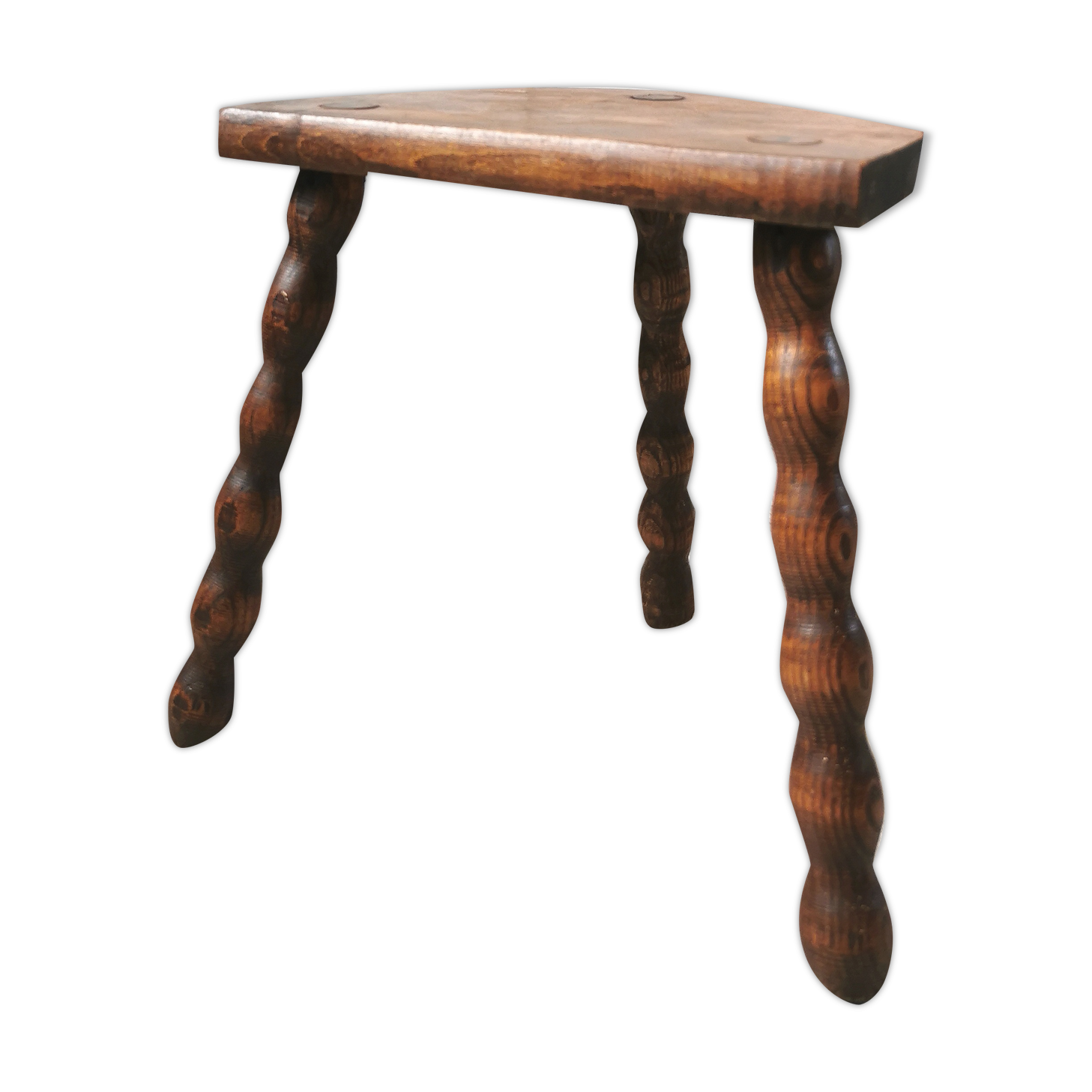 Vintage tripod stool