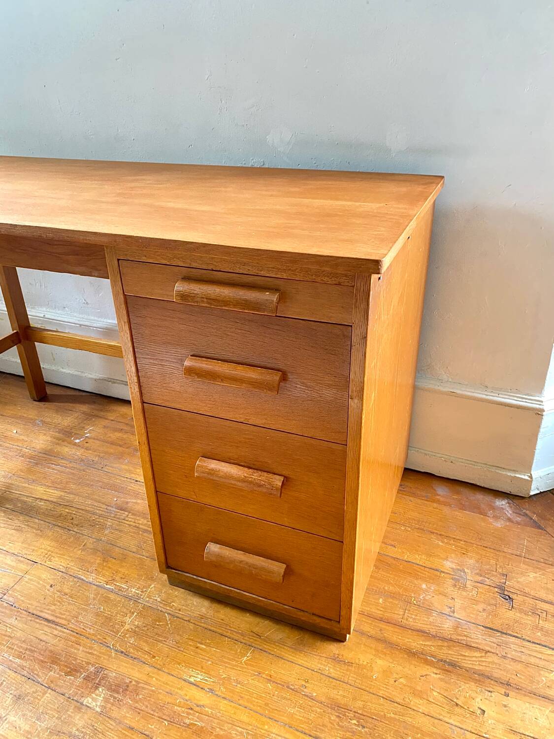 Bureau vintage suisse meuble de métier comptable