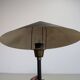 Lampe de table danoise vintage noire