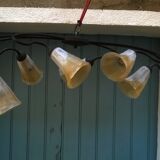 Lustre a six tulipes