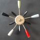 Vintage ceiling lamp 5 branches 50-60 years