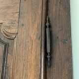 Beautiful set of 19th century solid oak cupboard doors