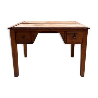 Old wooden desk