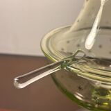 Baccarat/Saint Louis Compotier Ouraline crystal