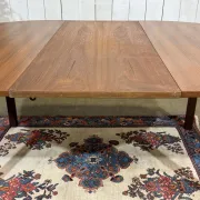 1970s teak table with 1 extension