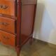 3-drawer chest of drawers in Louis XV style cherry wood, 1980s