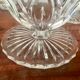 Pair of crystal candlesticks