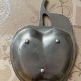 1980's pewter apple pocket tray