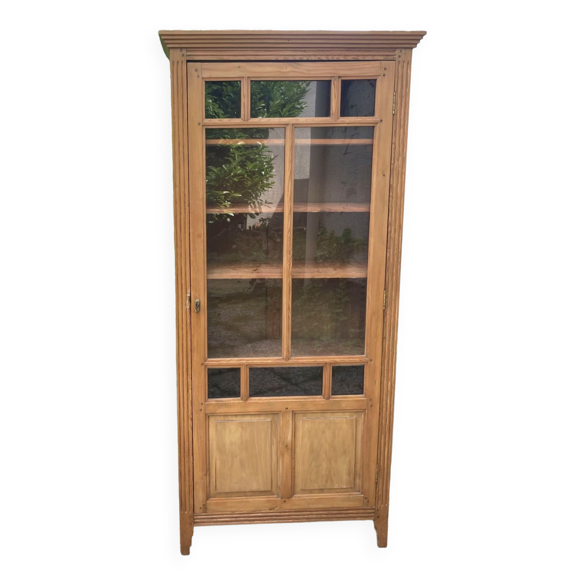 Vintage glazed Parisian wardrobe