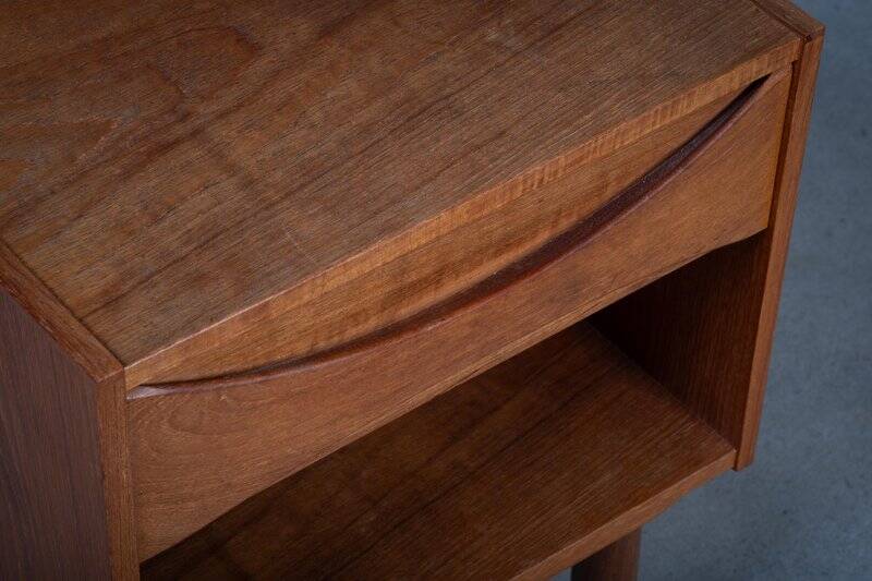Teak Bedside by Niels Clausen, 1960s