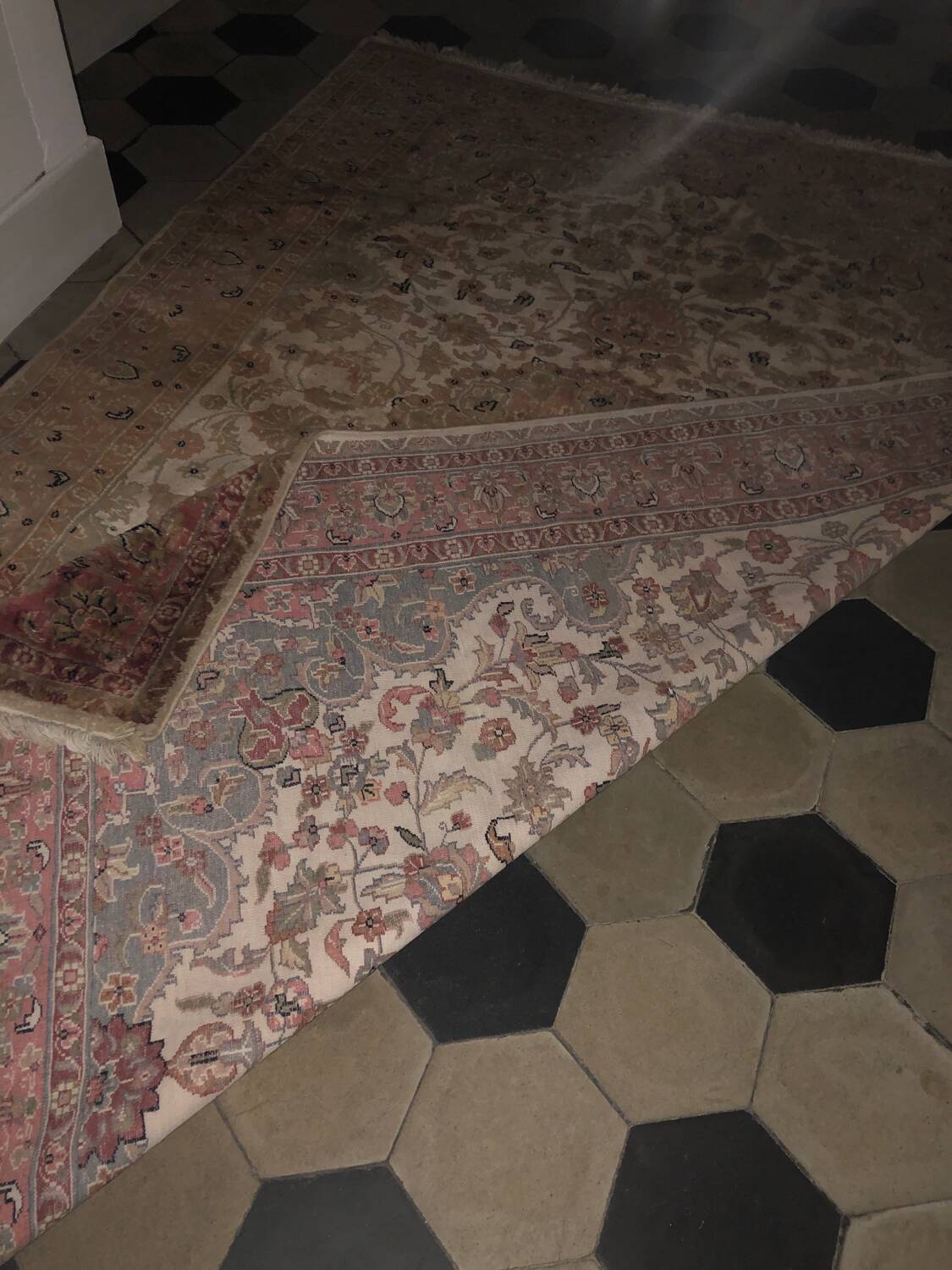 Large ancient Orient rug