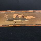 Old bamboo marker plumier