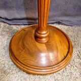 Cherry wood floor lamp from the 20th century.