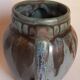 Denbac art-deco pitcher in flammé sandstone