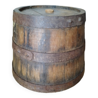 Small old half barrel