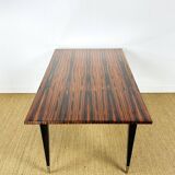 Dining table in rosewood 1960
