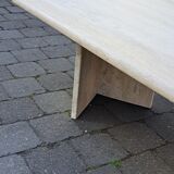 Table basse travertin.