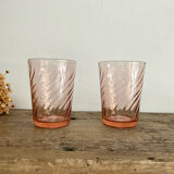 5 vintage Rosaline glasses